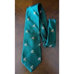 Vintage University Of Miami Hurricanes Silk Tie
